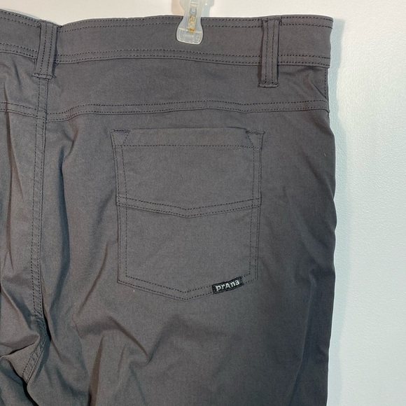 Prana Brion Men's Charcoal Gray Pants size 40 - Picture 8 of 11